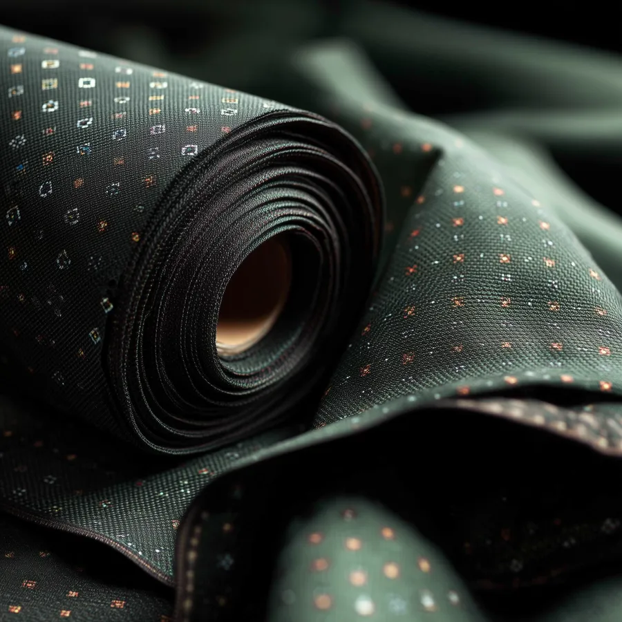 Anzugstoff auf Rolle